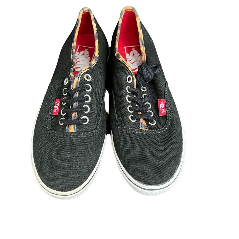 NWT New Authentic Lo Pro Black Leopard‎ Binding Shoes Size 5 Womens